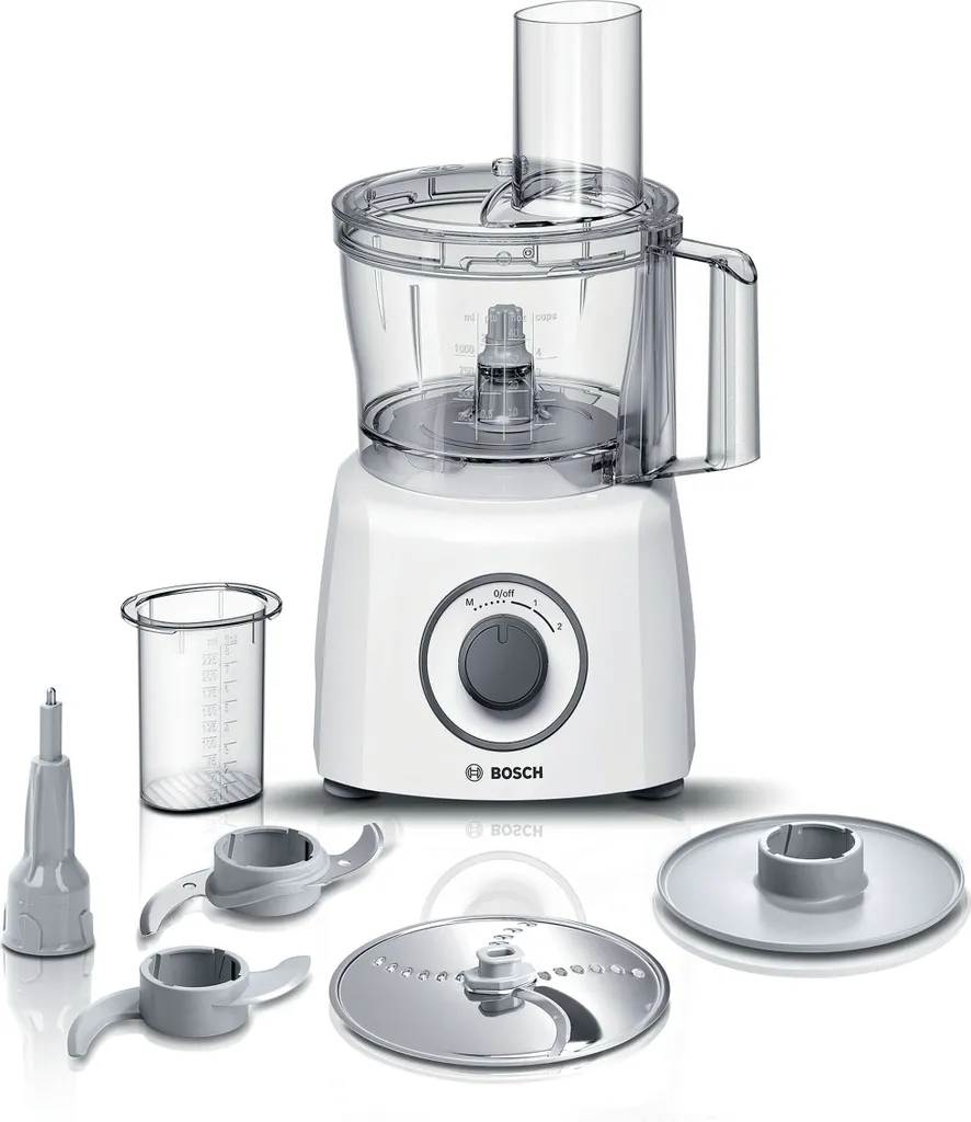 Robot Multifonction Bosch MCM3100W MultiTalent 3 avec Bol 2.3L 800W