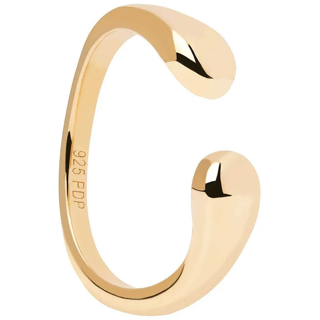 Anello PDPAOLA Crush: Recensione e Vendita Argento Placcato Oro 18K