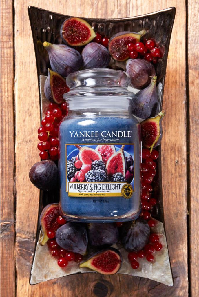 Yankee Candle Mulberry & Fig Delight vonná svíčka 623 g Obrázek produktu 12