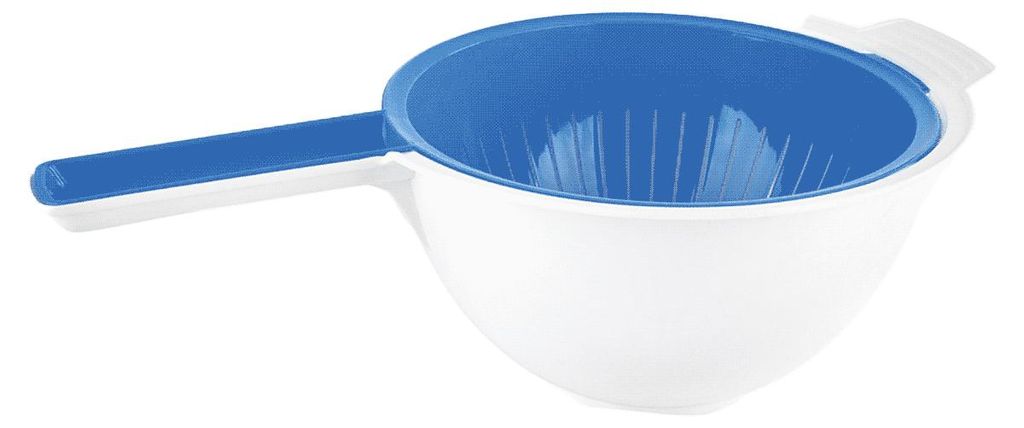 Stielseiher mit Schüssel 23 cm EUROHOME® – aus Kunststoff, Produktbild 