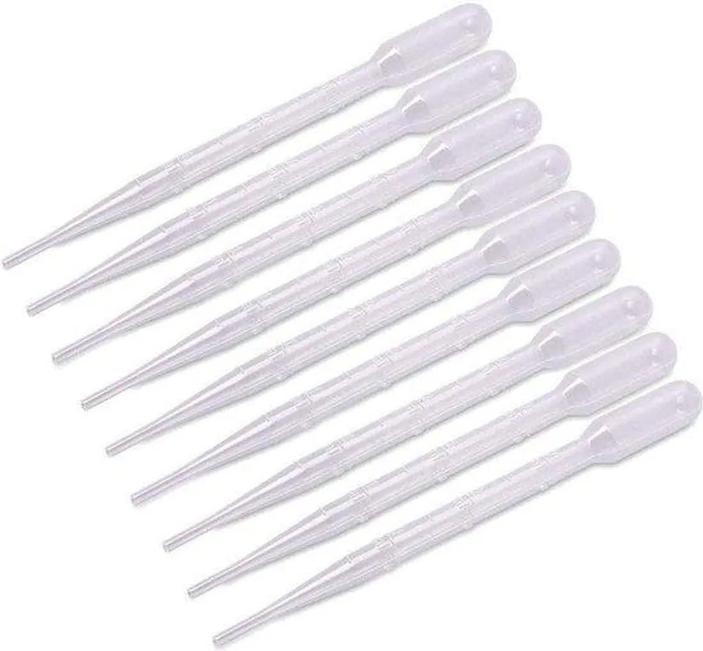 Pipettes de dosage 2ml pour huiles essentielles et bricolage de précision