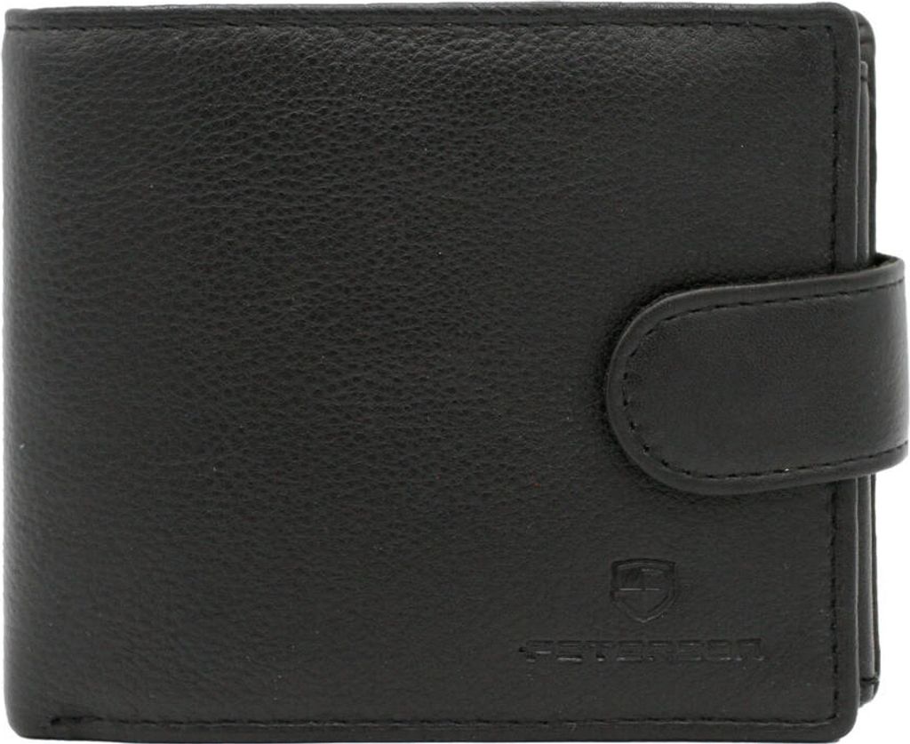 Peterson Geschenkset für Männer mit Brieftasche und Schlüsselanhänger Old schwarz One size