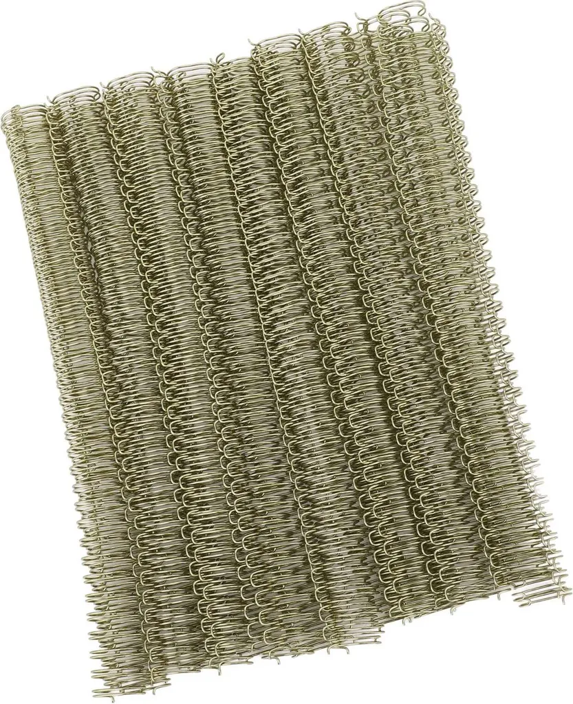 Peigne de Reliure Métallique Double Boucle pour Dossiers de 120 Pages