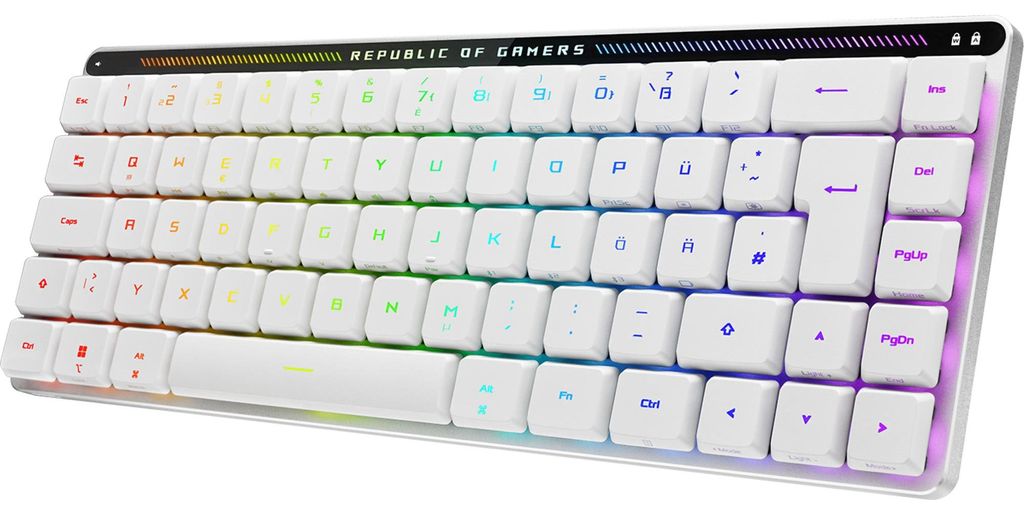 ASUS ROG Falchion RX Low Profile Tastatur Gaming USB + RF Produktbild 