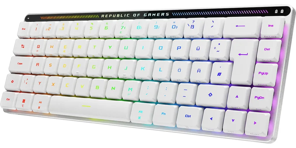 ASUS ROG Falchion RX Low Profile clavier 65% avec switches optiques RX