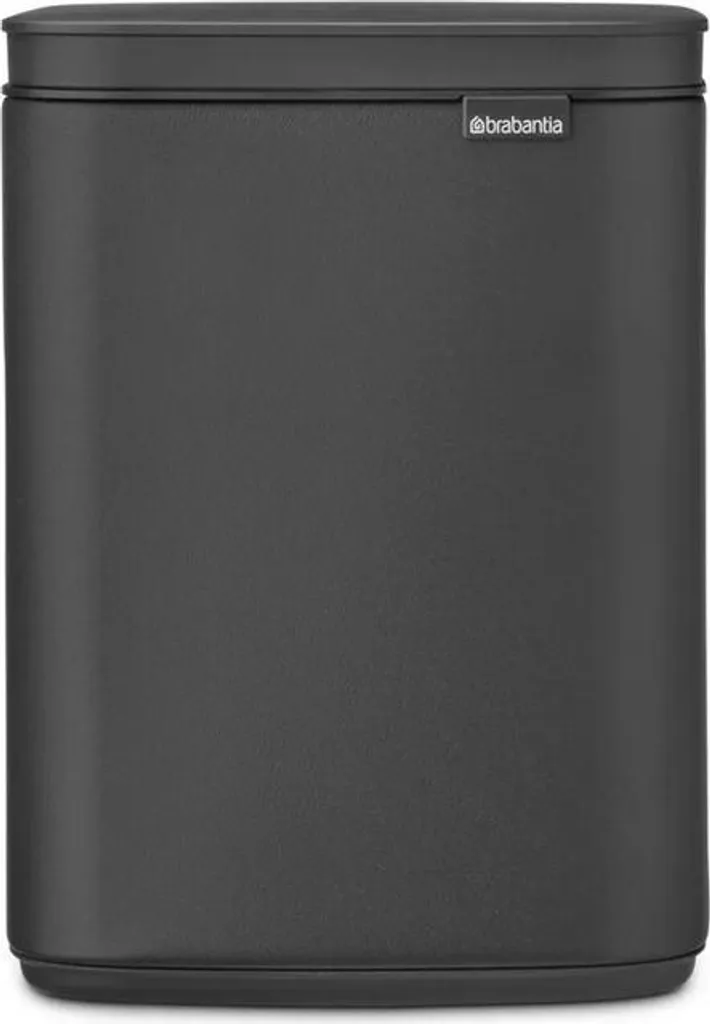 Poubelle Bo Brabantia 4 L Gris Foncé Minéral - Compacte et Élégante