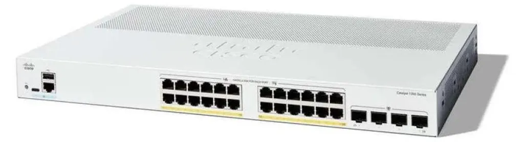 Commutateur de Réseau Smart Cisco Catalyst 1200 24 Ports PoE+ 10GbE