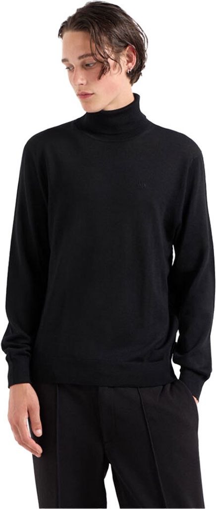Armani Exchange 8nzm3c_zm8az Rollkragenpullover Schwarz M Mann Schwarz M