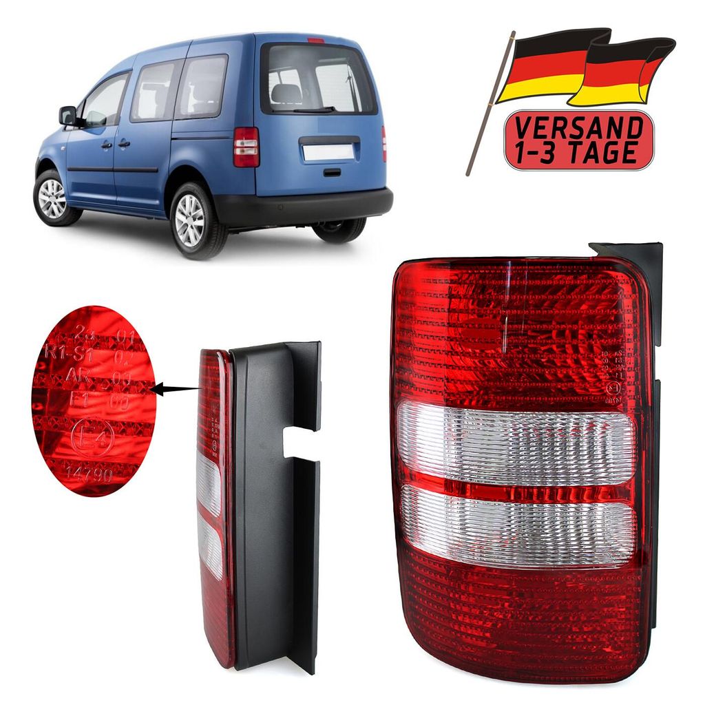 Fanale posteriore Fanale posteriore per VW Caddy 2010-2014 Immagine del prodotto 