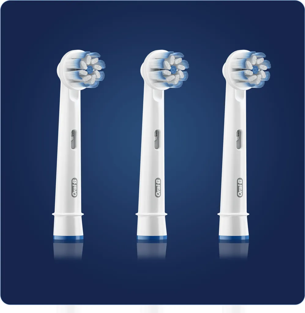 Oral-B EB60-3 Sensitive Clean avec poils ultra-fins pack de 3 brossettes