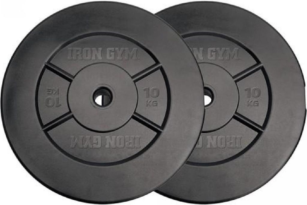Iron Gym - Hantelscheiben 2 x 10 kg