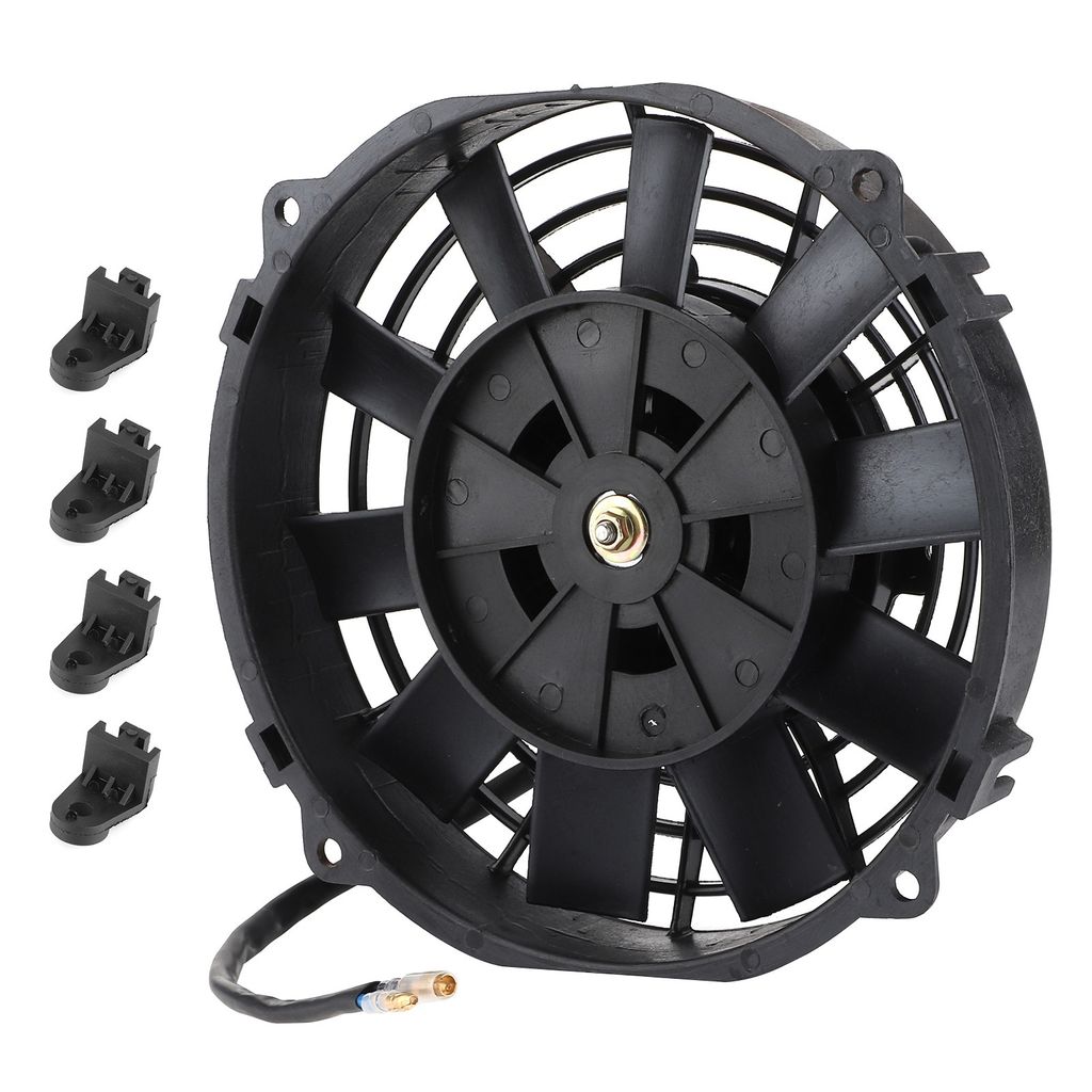 Univerzální elektrický ventilátor 8 palců pro chladič Obrázek produktu 