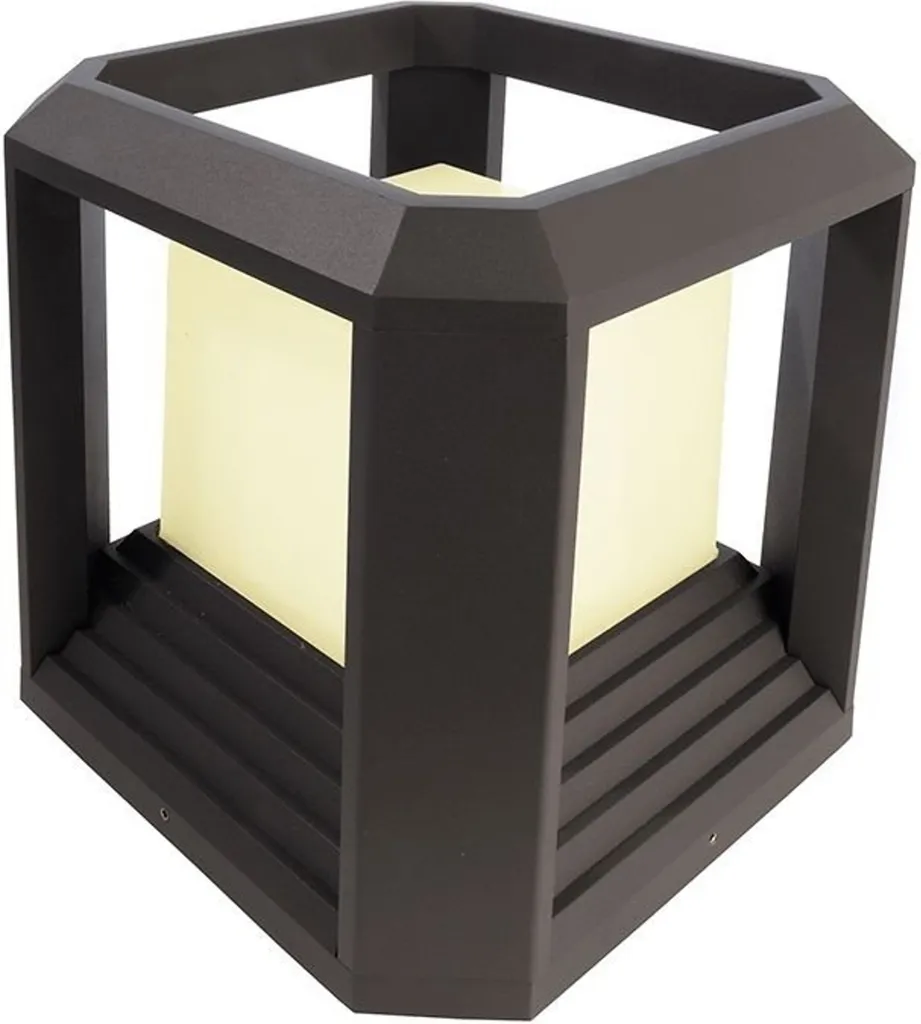 Lampadaire Bootis II KapegoLED gris foncé 733027 aluminium IP54 chic