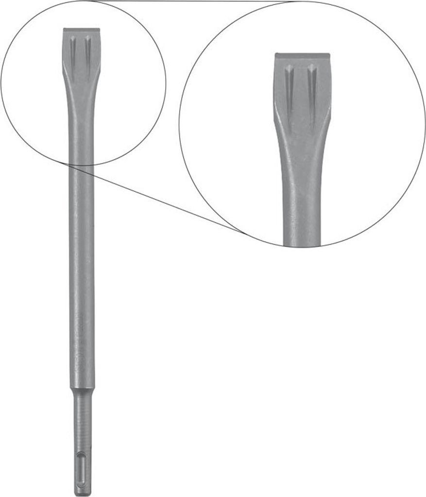 KWB Flachmeißel Sds 20X250 Zb