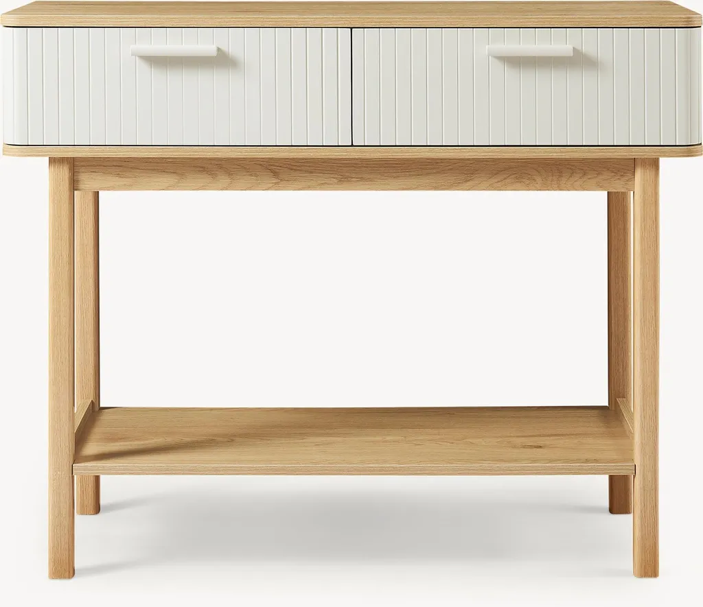 Console de salon Ferrersp 100 cm idéale pour ranger vos accessoires