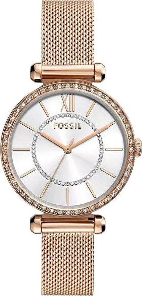 Montre Fossil Tillie BQ3989 pour femme en acier inoxydable doré rose