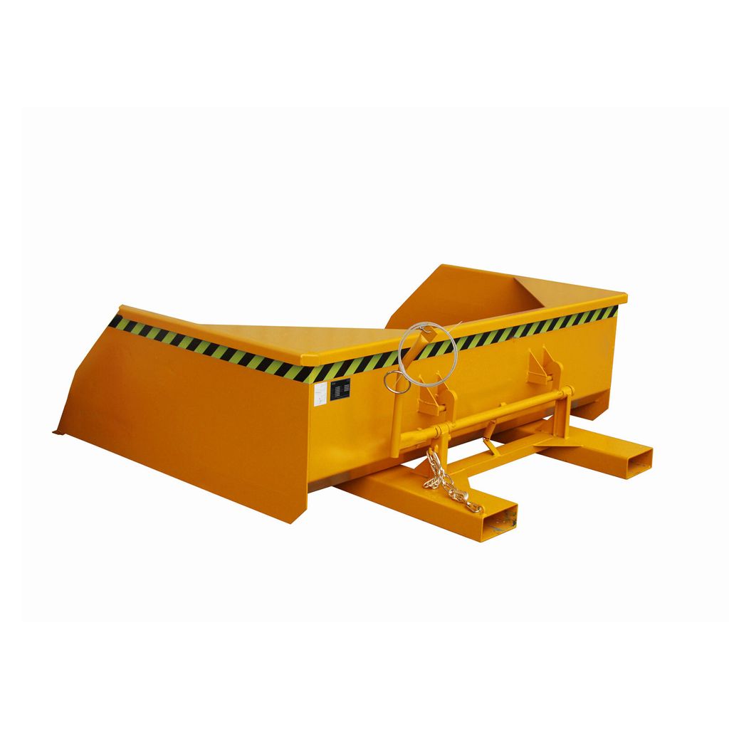 BAUER Staplerschaufel mechanisch - 2.000 l - 3.000 kg - gelborange