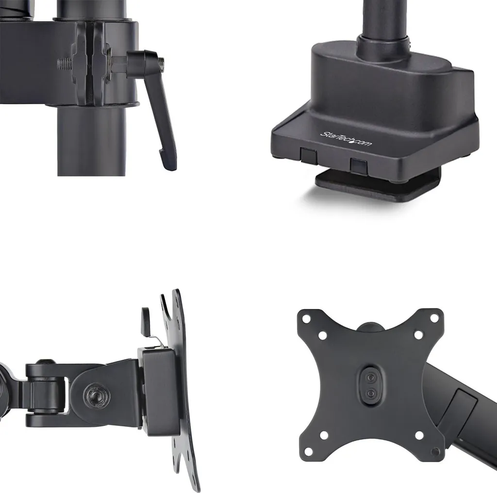 StarTech.com ARMPIVOT2 Support écran PC 40 pouces articulé VESA Noir