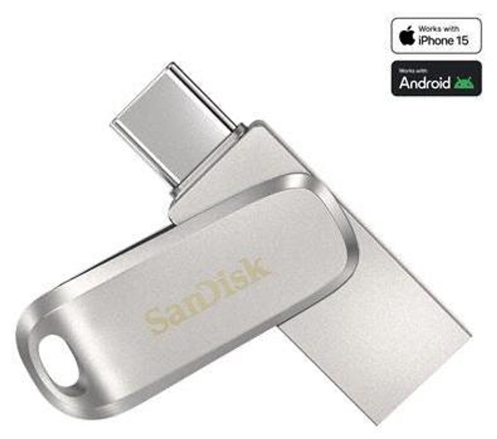 SanDisk Ultra® Dual Drive Luxe Type-C™, 128 GB, Produktbild 