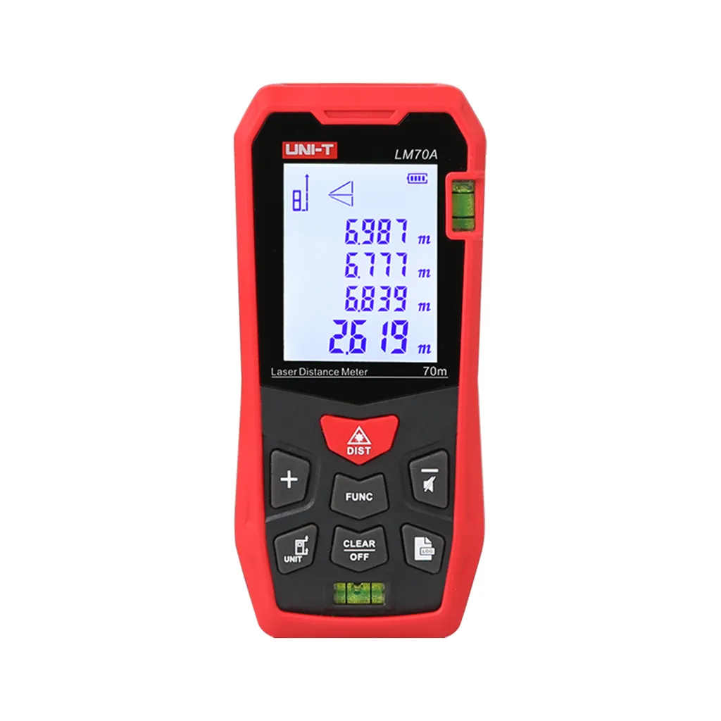 Mesureur laser Uni-T LM70A portable avec fonction calcul de surface et volume