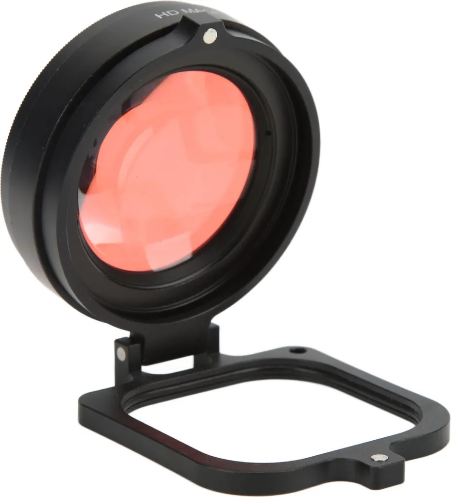 Kit filtre de plongée rouge et lentille macro 16x pour caméra Hero 9