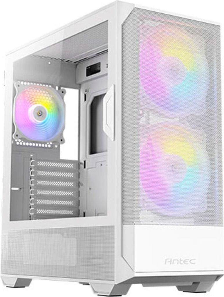 Antec NX416L White, Midi Tower, PC, Weiß, ATX, ITX, micro Produktbild 