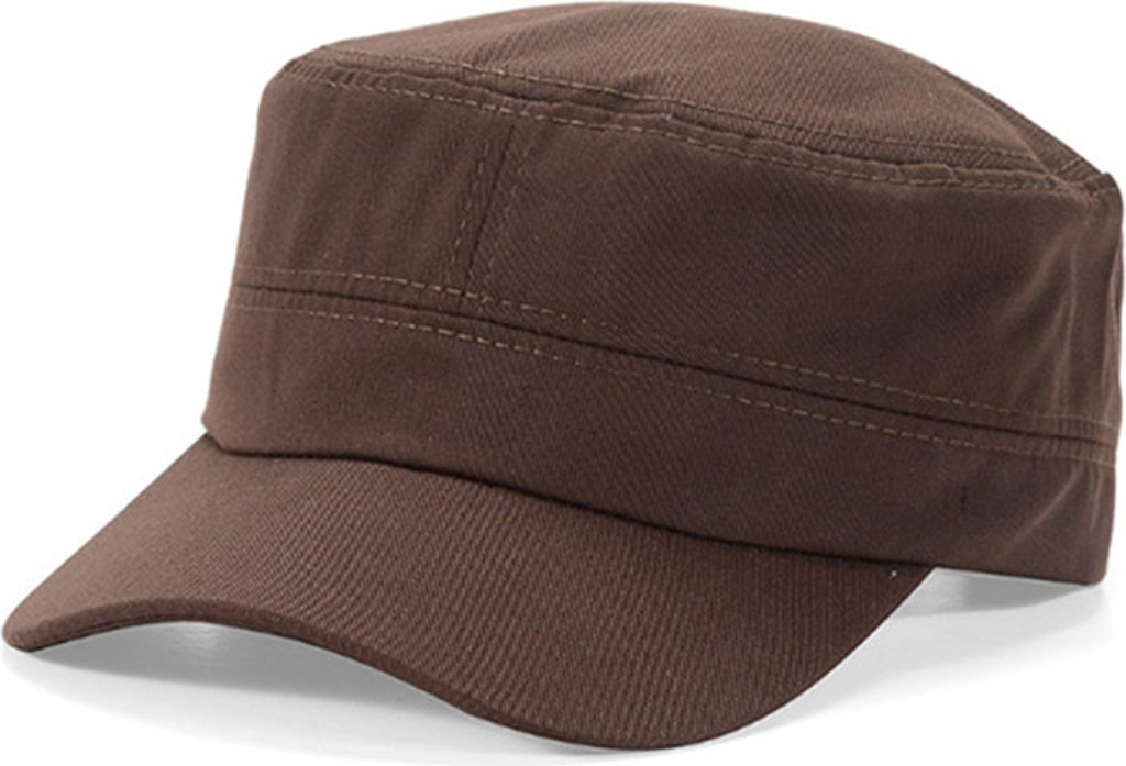 Herren Sommerhut Flache Oberseite Einfarbig Lange Krempe Atmungsaktiv Dekorativer Sonnenschutz Uni Baseball Cadet Plain Cap Kopfbedeckung