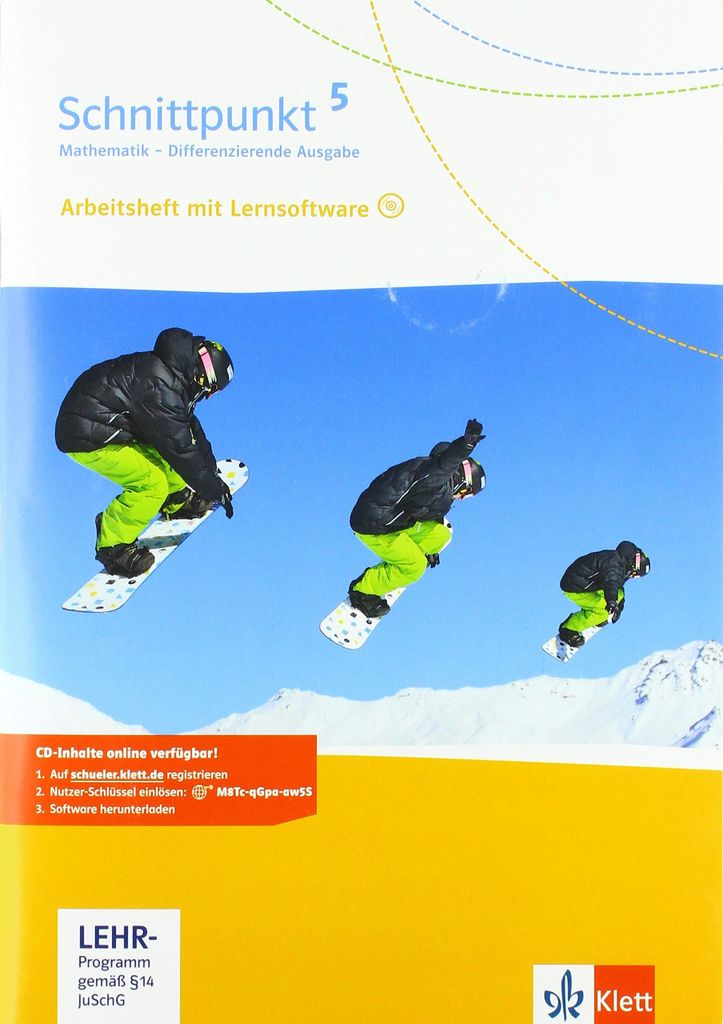 Schnittpunkt Mathematik 5, Arbeitsheft mit Lösungsheft und Produktbild 