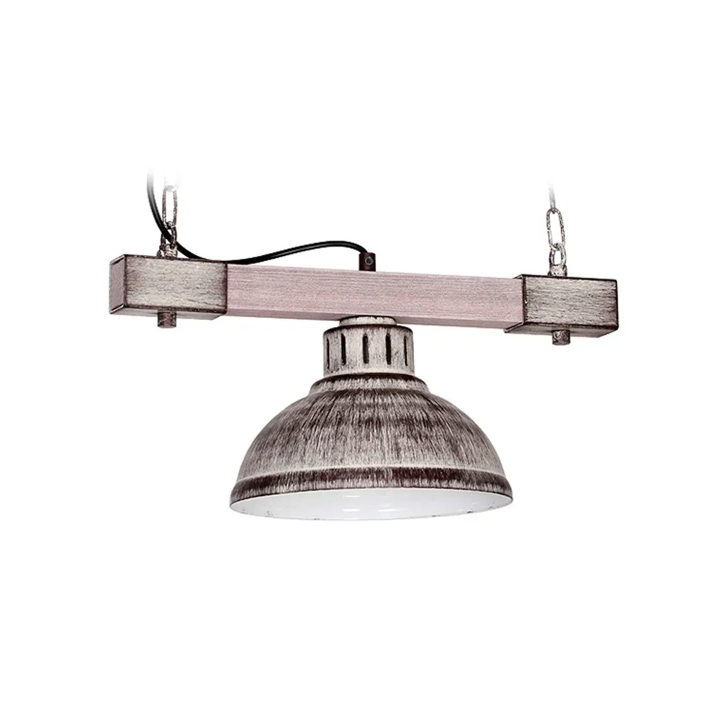 Lampe industrielle en métal marron 66 cm E27 Bromp Brown Luminex
