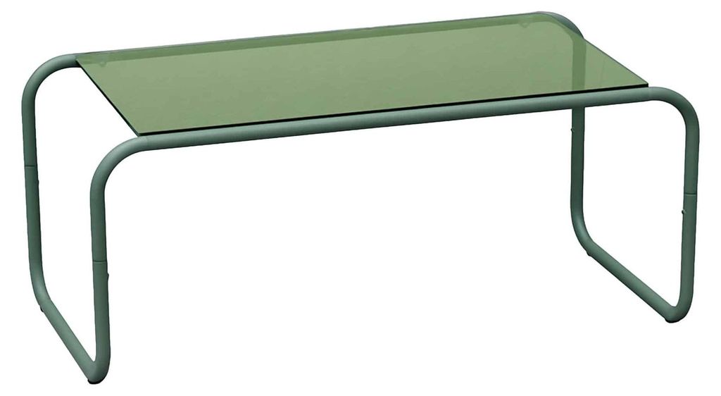 Leitmotiv - Couchtisch Ventana - Dschungelgrün - 80x40x36cm Produktbild 