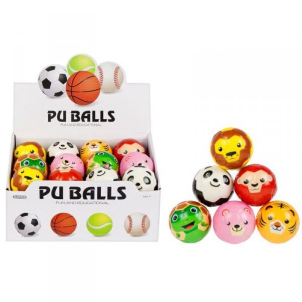 Piłka antystresowa zwierzęta