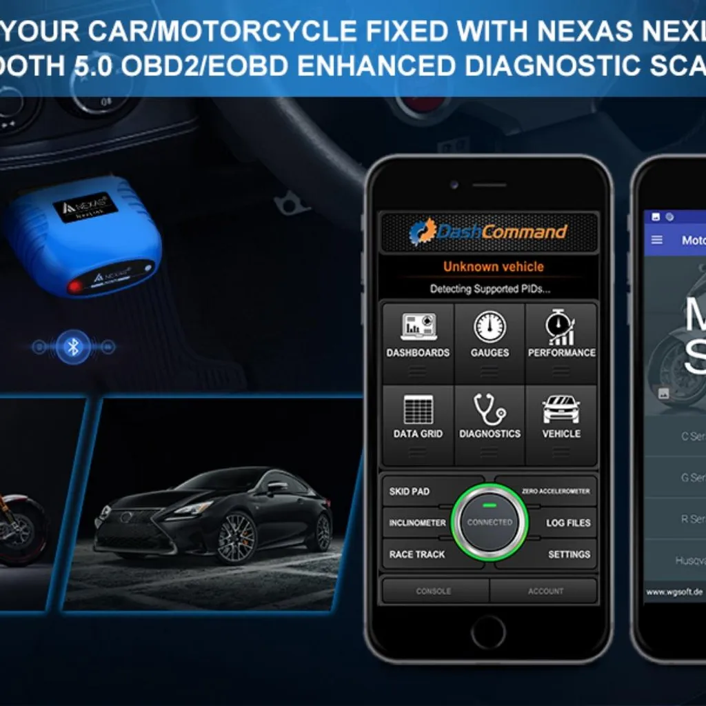 Scanner OBD2 INF avec écran couleur pour diagnostic auto multi-marques - 3