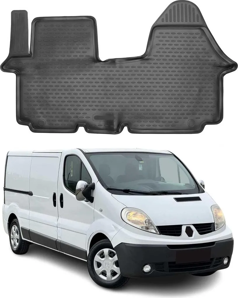 Offerta Tappetino Renault Trafic 2006-2014 Gomma TPE Nero 1 Pz