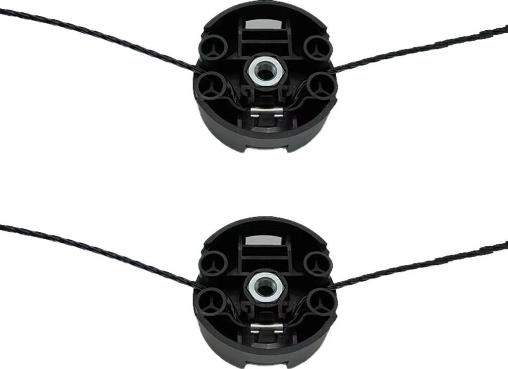 INF 2er-Pack Ersatz Trimmerkopf Basis für Bosch AFS 23-37 Rasentrimmer