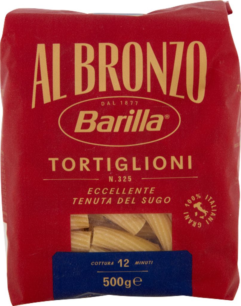 Makaron Tortiglioni Bronzo n. 325 500g - Barilla Zdjęcie produktu 