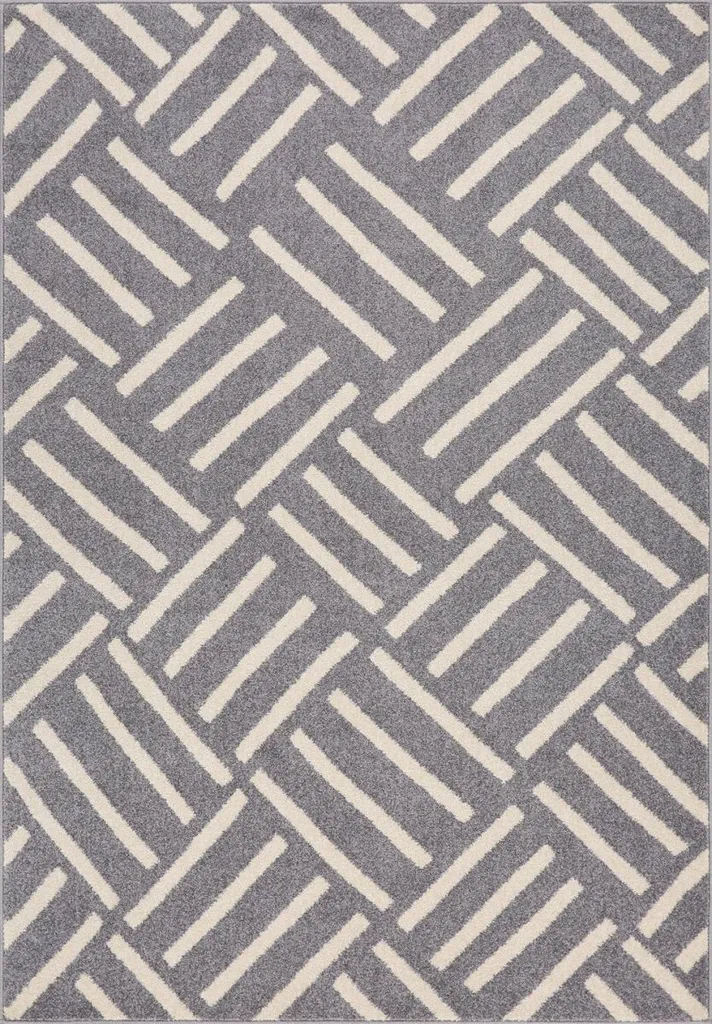 Tapis Portland 4601/RT4V 80x140 cm : élégance géométrique et confort