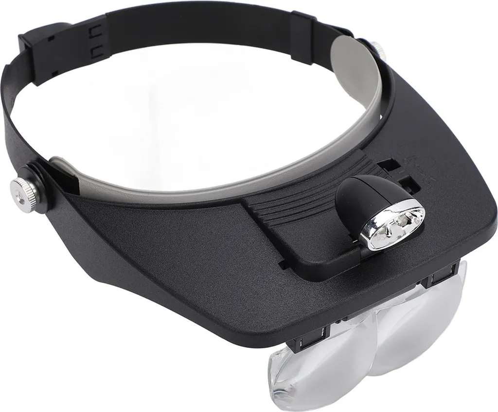 Loupe de tête pour couture et modélisme avec éclairage LED puissant
