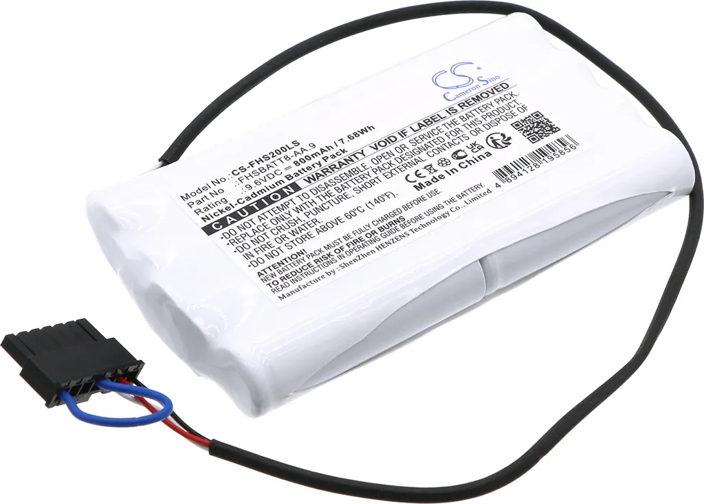 Batterie FHSBATT8-AA.9 Haute Capacité pour Fulham Hotspot 2 TECHTEK 9.6V