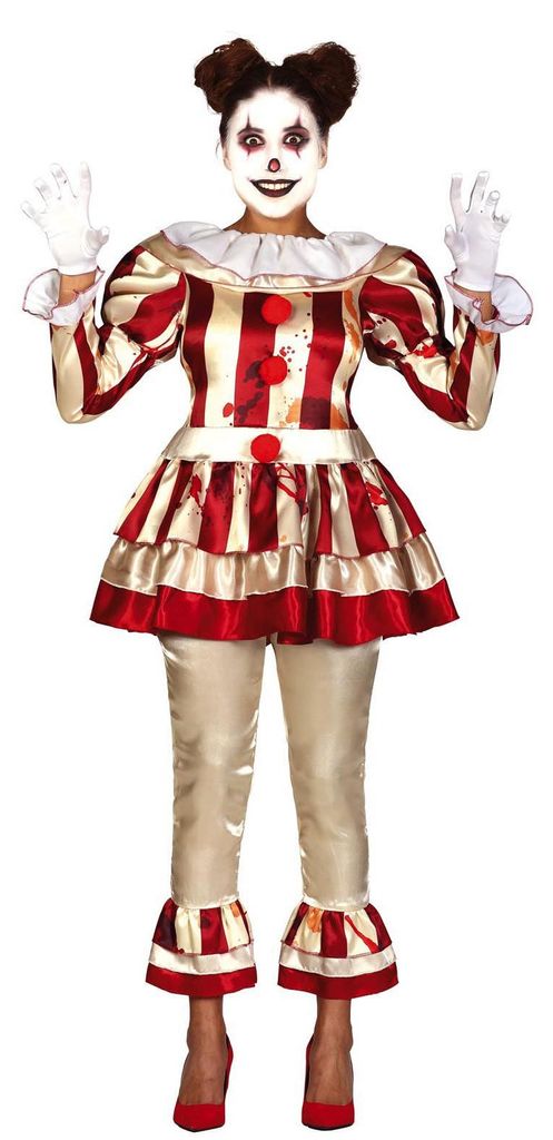 Costume di Halloween da Clown per Adulti Clown dell'Orrore Immagine del prodotto 