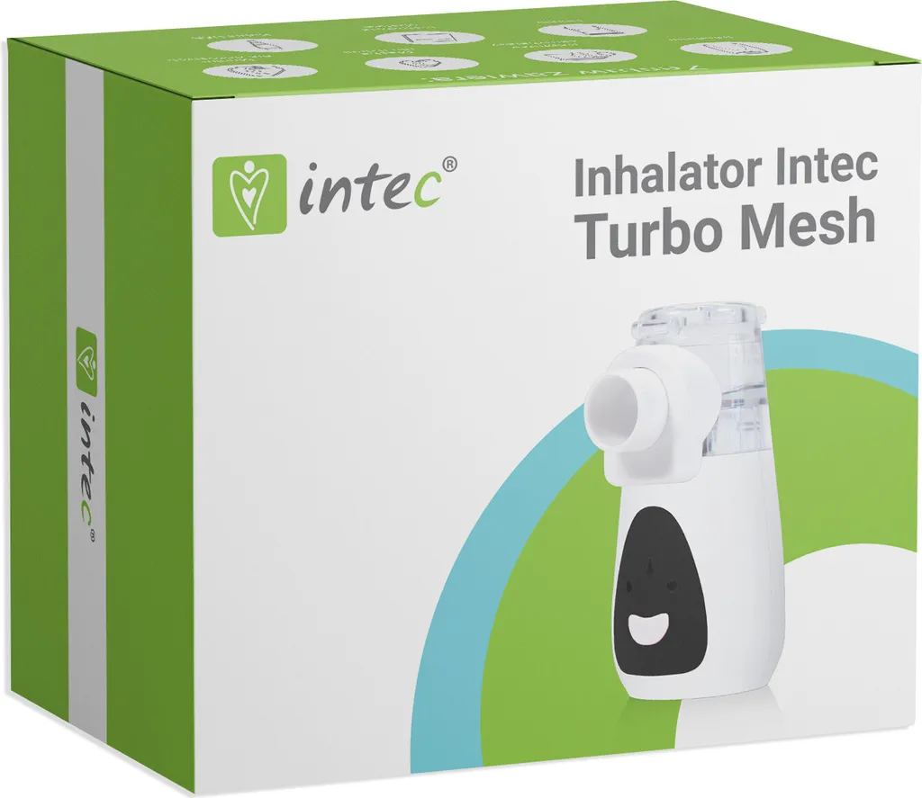 Nébuliseur à Membrane Intec Turbo Mesh pour Adultes et Enfants Silencieux