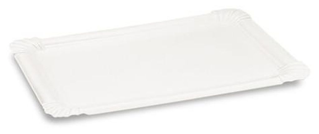 500x BIONATURE Pappteller aus Frischfaser 13 x 19 cm fettdicht weiß