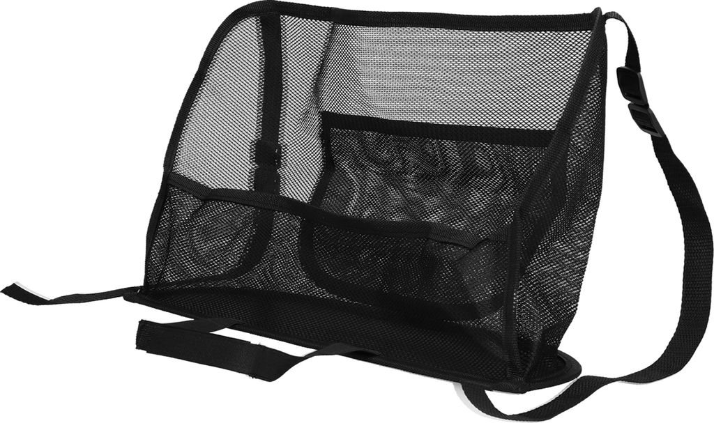 Universal Car Net Pocket Handtasche zwischen Sitzen Mesh Storage Bag Pouch Organizer Kid Pet Barrier (schwarz)
