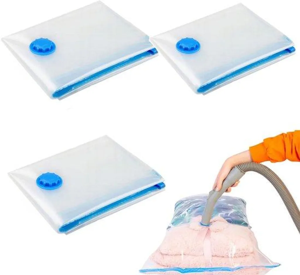 Organisateur textile compressible gris 52x42x30 cm haute résistance