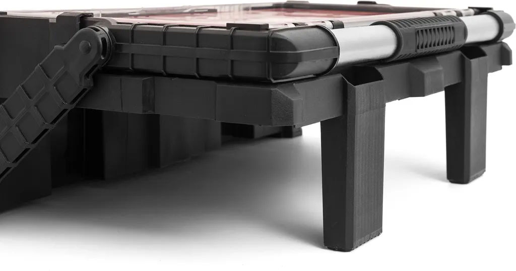 Mallette outils Cantilever Keter 22 avec couvercle transparent robuste - 19