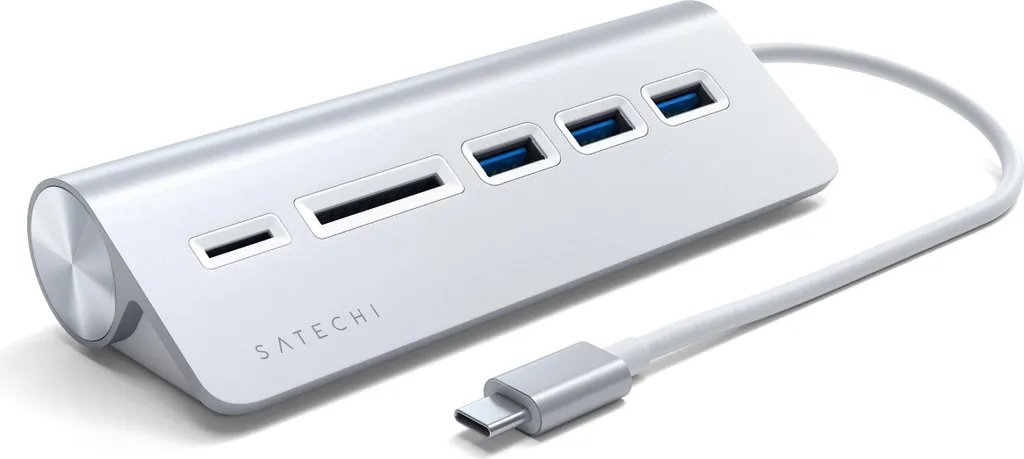 Adaptateur USB-C SuperSpeed 5 Gbps avec Lecteurs SD pour Bureau Fixe