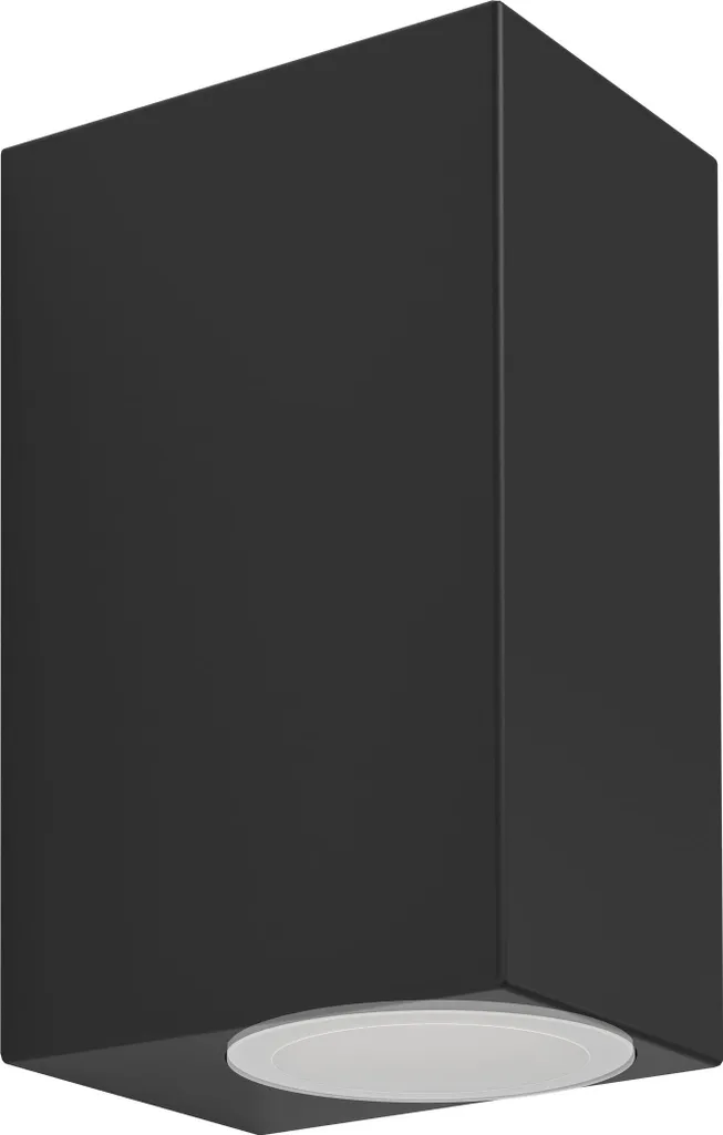Applique Murale Extérieure LED JABAGA Eglo Noire IP44 2x4,6W