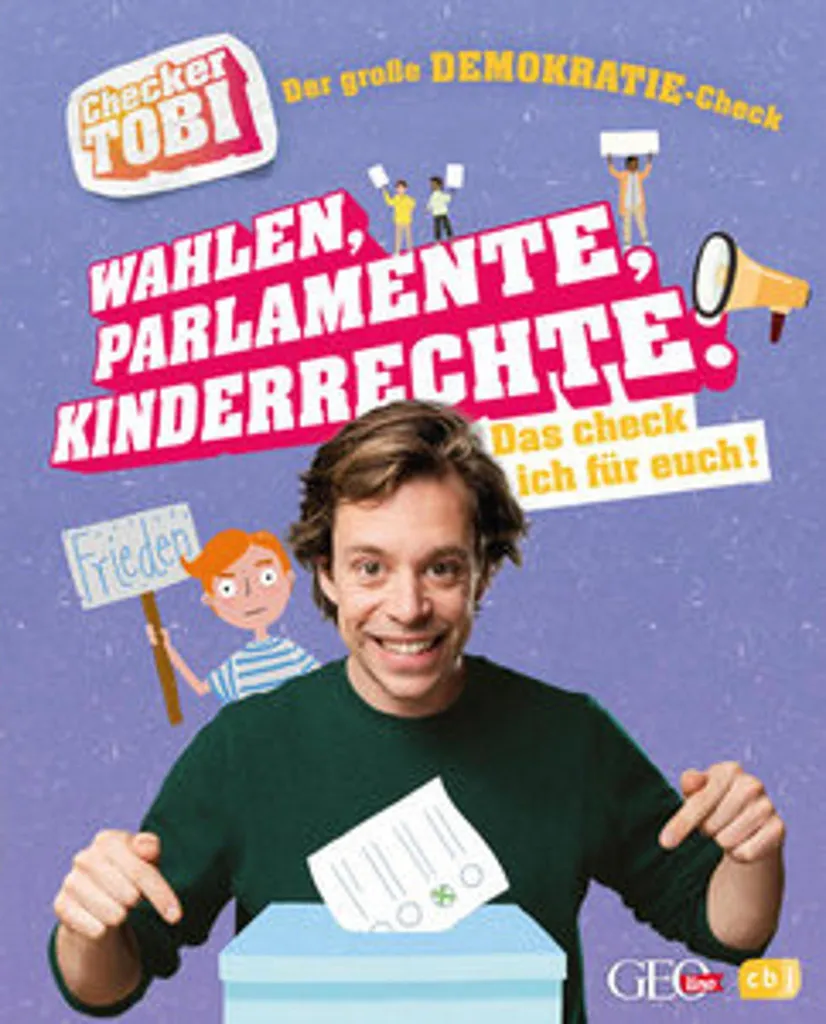 Livre Checker Tobi : Le Grand Check de la Démocratie pour les Enfants