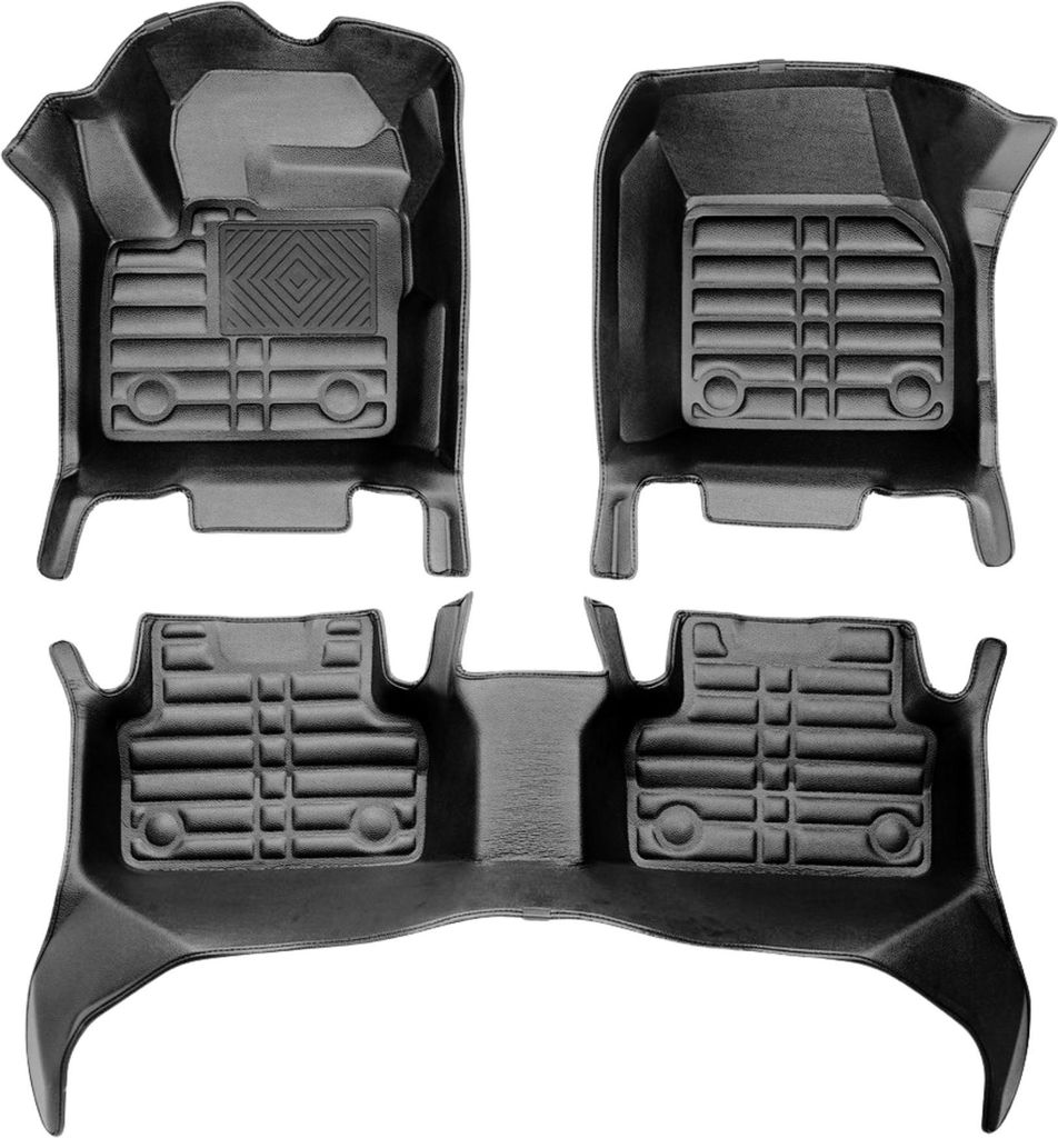 5D Premium Auto Fussmatten TPE Set passend für Jaguar E-Pace Baujahr ab 2017