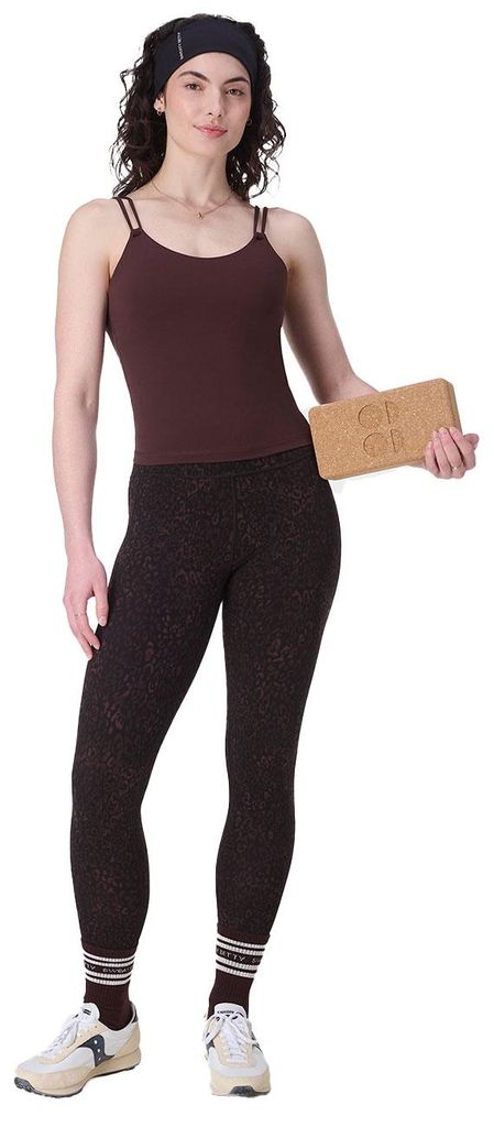 SWEATY BETTY Ultimate Yoga Legging Print BRAUN XS