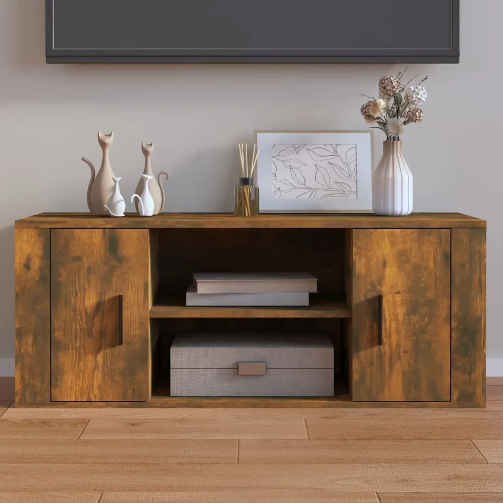 Scheda Tecnica Mobile TV 100x35x40 Rovere Affumicato Maison Exclusive
